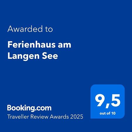 Ferienhaus Am Langen See Heidesee Eksteriør bilde